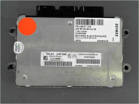 CALCULATEUR MOTEUR PEUGEOT 206 2006