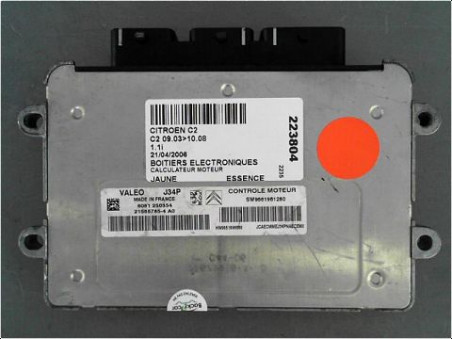 CALCULATEUR MOTEUR CITROEN C2 2006