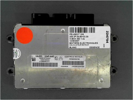 CALCULATEUR MOTEUR PEUGEOT 206 2007