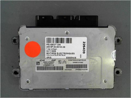 CALCULATEUR MOTEUR PEUGEOT 206 2005