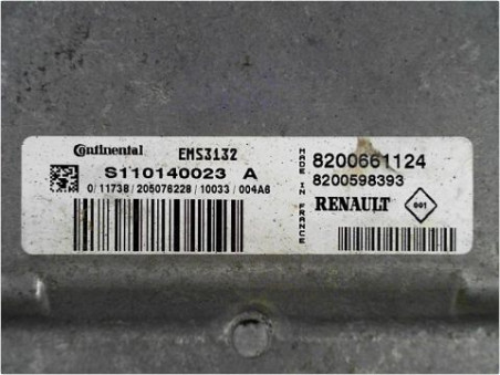 CALCULATEUR MOTEUR DACIA LOGAN 2010