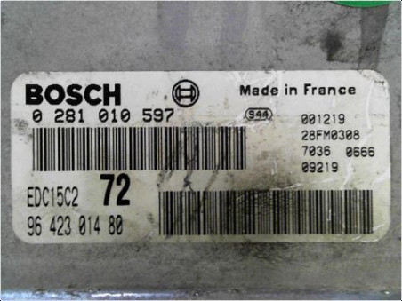 CALCULATEUR MOTEUR PEUGEOT 406 2001