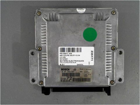 CALCULATEUR MOTEUR PEUGEOT 406 2001
