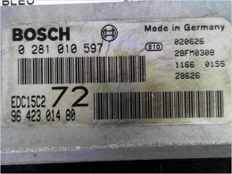 CALCULATEUR MOTEUR PEUGEOT 406 2001