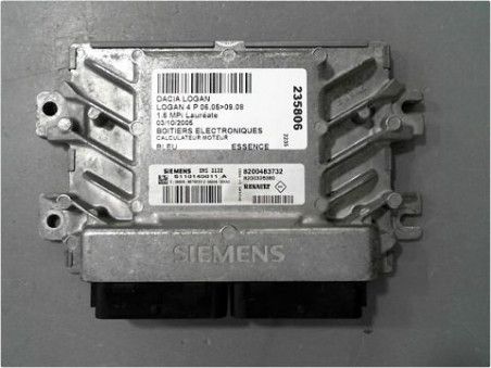 CALCULATEUR MOTEUR DACIA LOGAN 2005