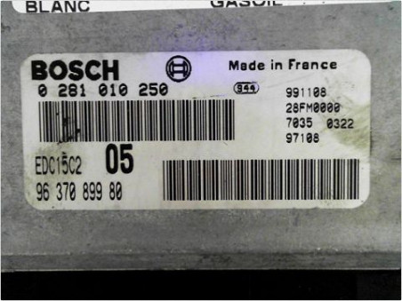 CALCULATEUR MOTEUR PEUGEOT 206 1999