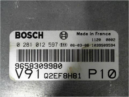 CALCULATEUR MOTEUR CITROEN JUMPER 2006