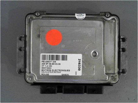 CALCULATEUR MOTEUR PEUGEOT 206 2004