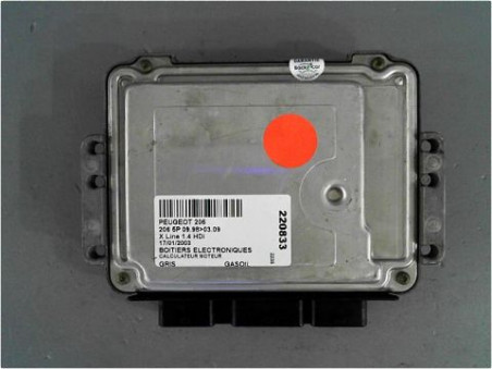 CALCULATEUR MOTEUR PEUGEOT 206 2003