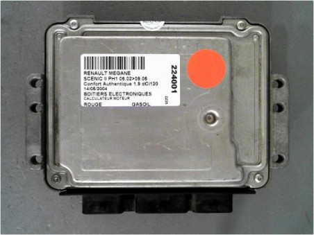 CALCULATEUR MOTEUR RENAULT MEGANE 2004
