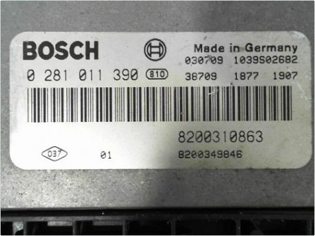 CALCULATEUR MOTEUR RENAULT MEGANE 2003