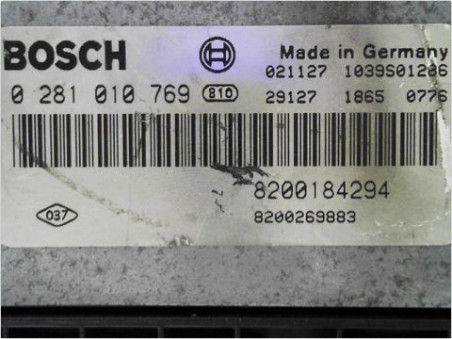 CALCULATEUR MOTEUR RENAULT MEGANE 2003
