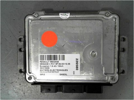 CALCULATEUR MOTEUR RENAULT MEGANE 2005