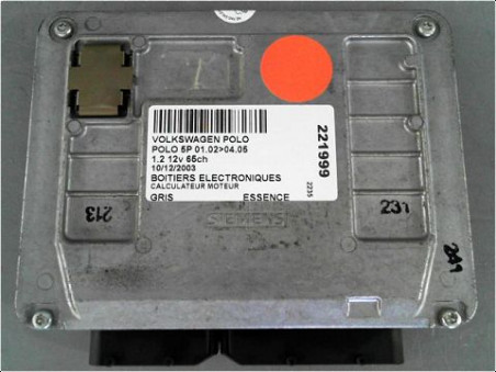 CALCULATEUR MOTEUR VOLKSWAGEN POLO 2003