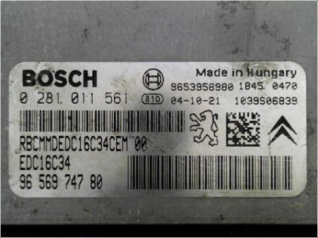 CALCULATEUR MOTEUR CITROEN C5 2005