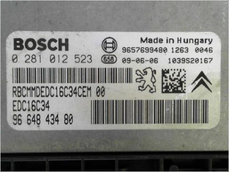 CALCULATEUR MOTEUR PEUGEOT 207 2009