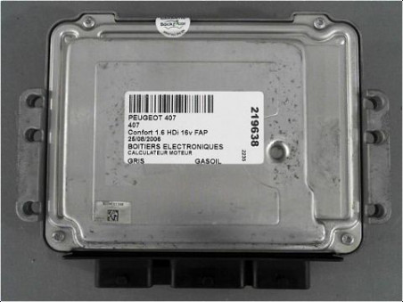 CALCULATEUR MOTEUR PEUGEOT 407 2006