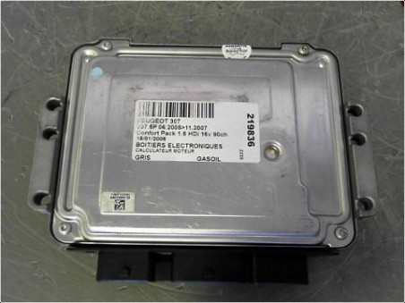 CALCULATEUR MOTEUR PEUGEOT 307 2006