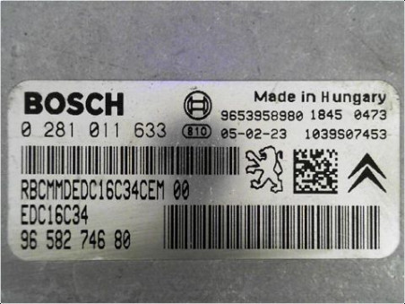CALCULATEUR MOTEUR PEUGEOT 407 2005