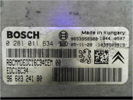 CALCULATEUR MOTEUR CITROEN C4 2006