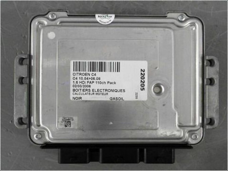 CALCULATEUR MOTEUR CITROEN C4 2006