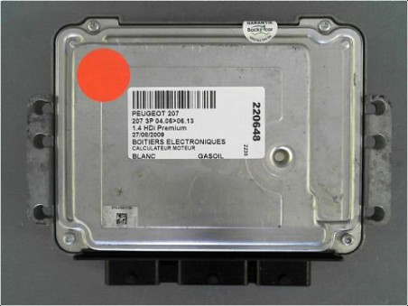 CALCULATEUR MOTEUR PEUGEOT 207 2009