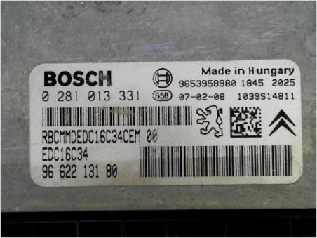 CALCULATEUR MOTEUR CITROEN C4 2007