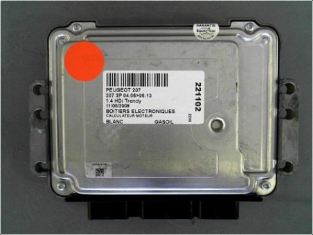 CALCULATEUR MOTEUR PEUGEOT 207 2009