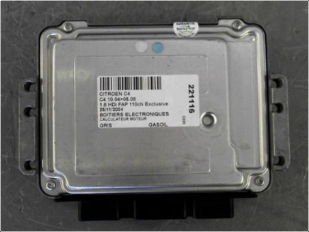 CALCULATEUR MOTEUR CITROEN C4 2004