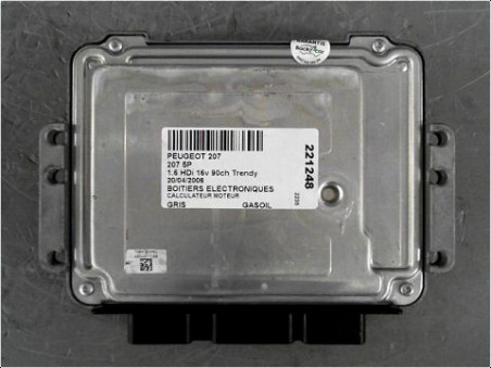 CALCULATEUR MOTEUR PEUGEOT 207 2006