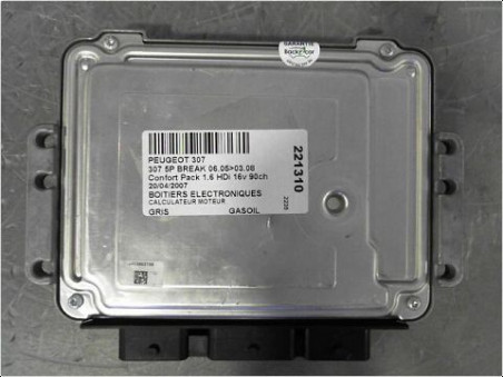 CALCULATEUR MOTEUR PEUGEOT 307 2007