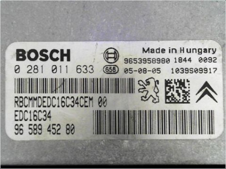 CALCULATEUR MOTEUR PEUGEOT 407 2006