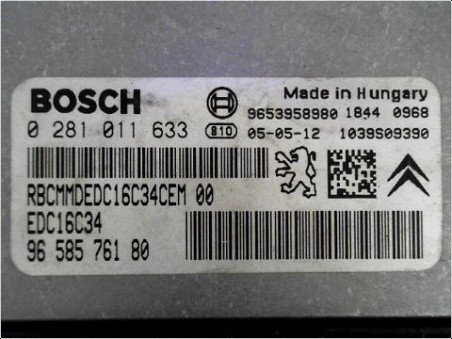 CALCULATEUR MOTEUR PEUGEOT 407 2005
