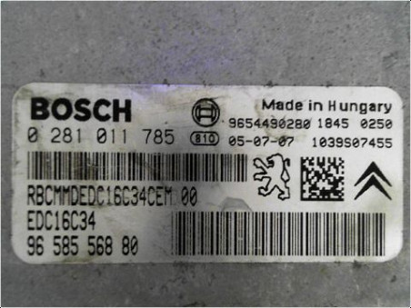 CALCULATEUR MOTEUR CITROEN C3 2005