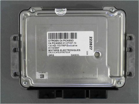 CALCULATEUR MOTEUR CITROEN C4 PICASSO 2007