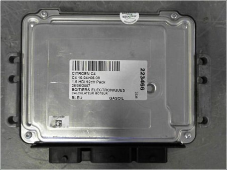 CALCULATEUR MOTEUR CITROEN C4 2007