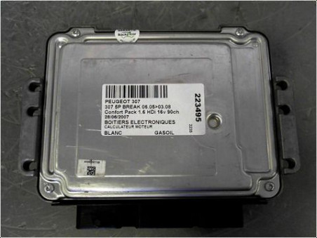 CALCULATEUR MOTEUR PEUGEOT 307 2007