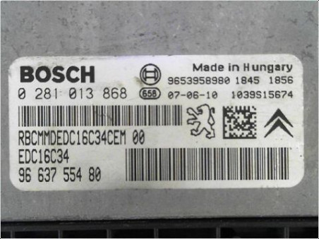 CALCULATEUR MOTEUR PEUGEOT 207 2007