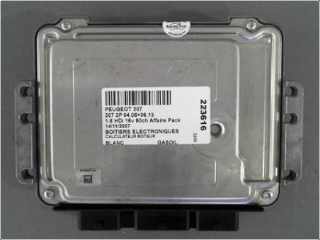CALCULATEUR MOTEUR PEUGEOT 207 2007