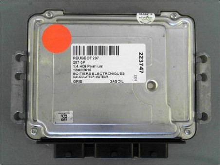 CALCULATEUR MOTEUR PEUGEOT 207 2010