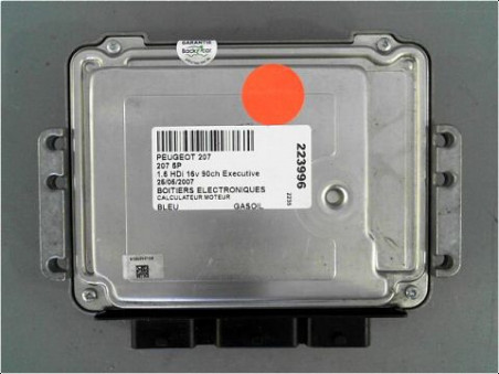 CALCULATEUR MOTEUR PEUGEOT 207 2007