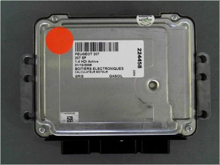 CALCULATEUR MOTEUR PEUGEOT 207 2009