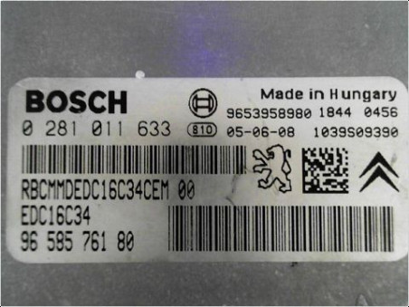 CALCULATEUR MOTEUR PEUGEOT 407 2005