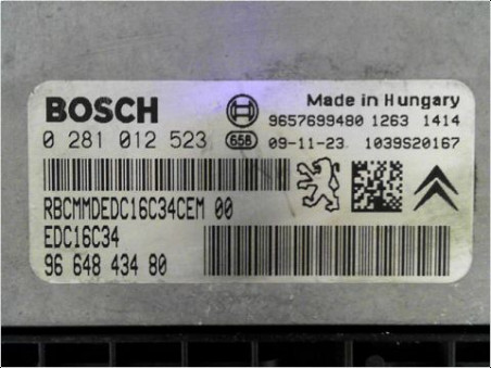 CALCULATEUR MOTEUR PEUGEOT 207 2010