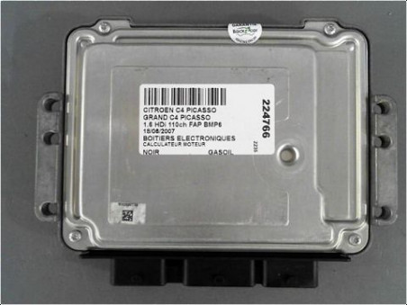 CALCULATEUR MOTEUR CITROEN C4 PICASSO 2007