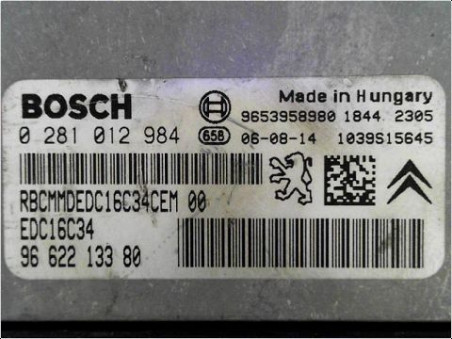CALCULATEUR MOTEUR PEUGEOT 407 2006