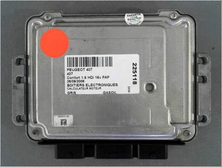 CALCULATEUR MOTEUR PEUGEOT 407 2006