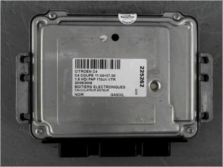 CALCULATEUR MOTEUR CITROEN C4 2006