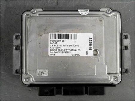 CALCULATEUR MOTEUR PEUGEOT 207 2006