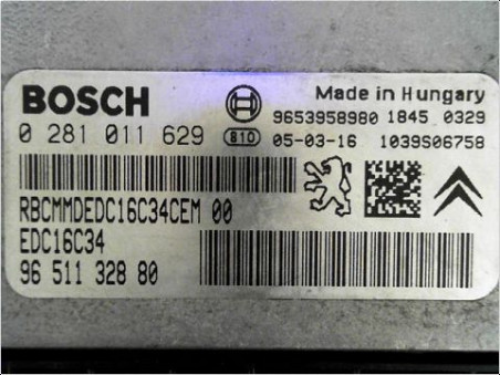 CALCULATEUR MOTEUR CITROEN C4 2005